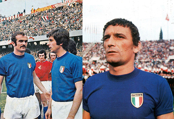 Roberto Baggio iconic Italy kit