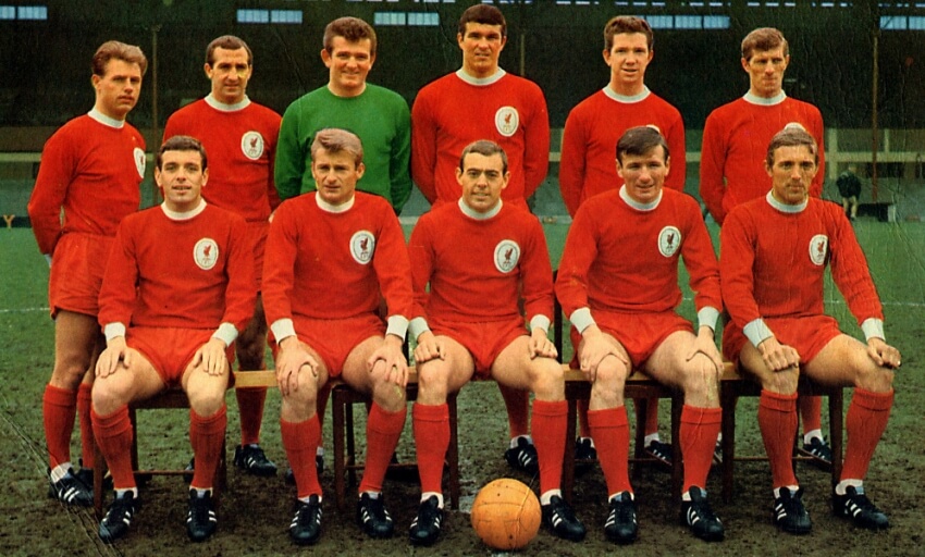 Liverpool FC Team in 1965